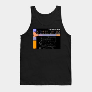 Library Computer Readout Showing TOS Era Dreadnought Tank Top